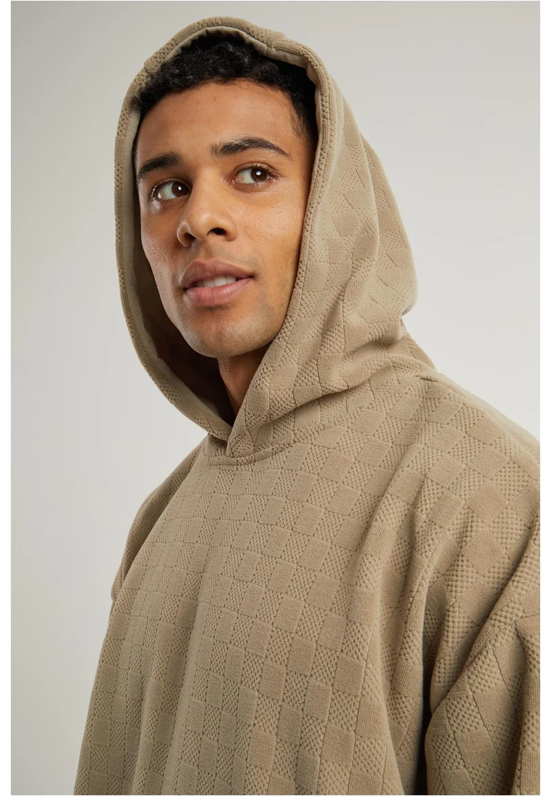UC Jacquard Velvet Oversized Hoody