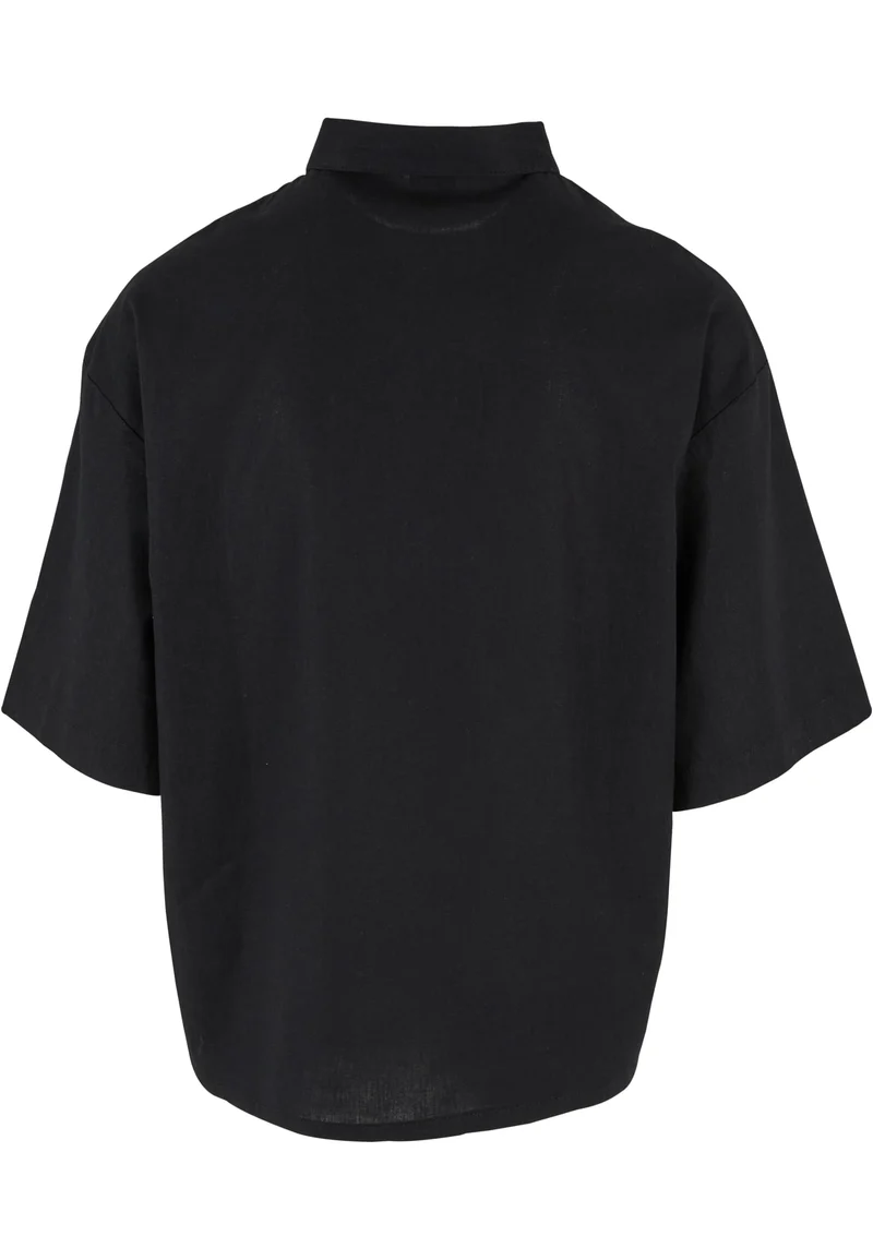 UC Boxy Cotton Linen Shirt