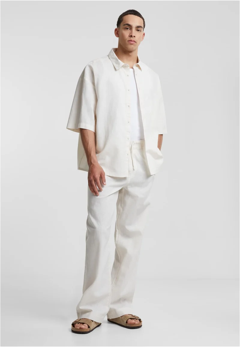 UC Boxy Cotton Linen Shirt