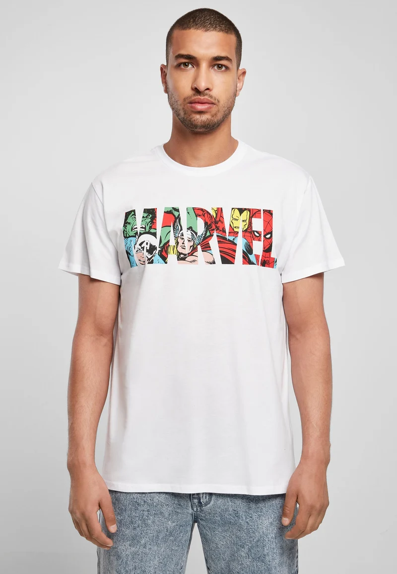 MC Marvel Logo Character Tee