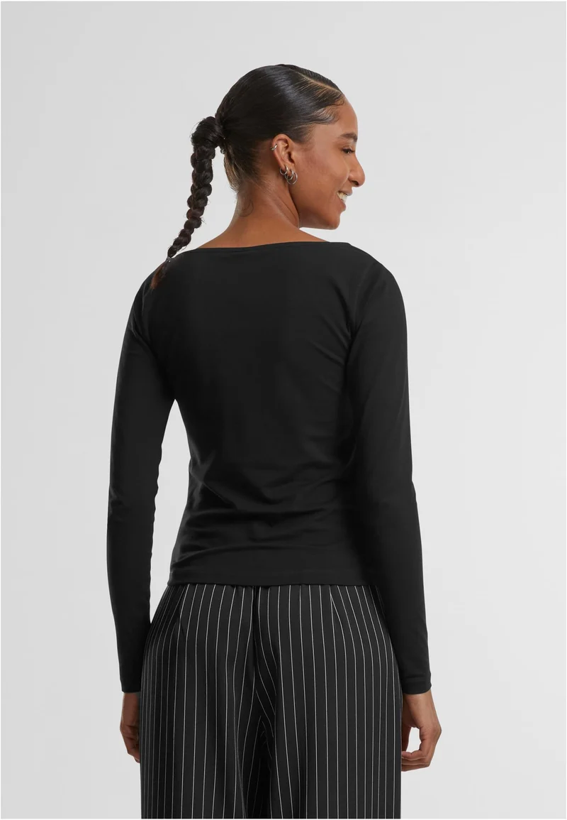 UC Wide Neck Longsleeve