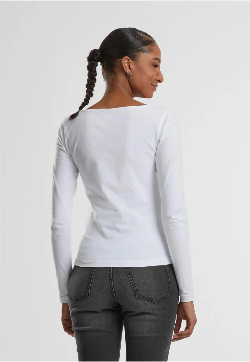 UC Wide Neck Longsleeve