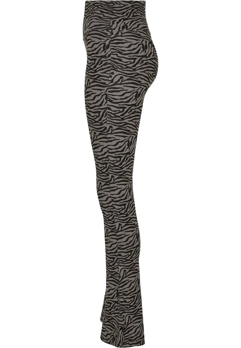 UC High Waist Zebra Boot Cut Tights