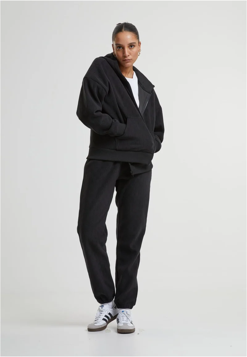 UC Jacquard Velvet Oversized Zip Hoody