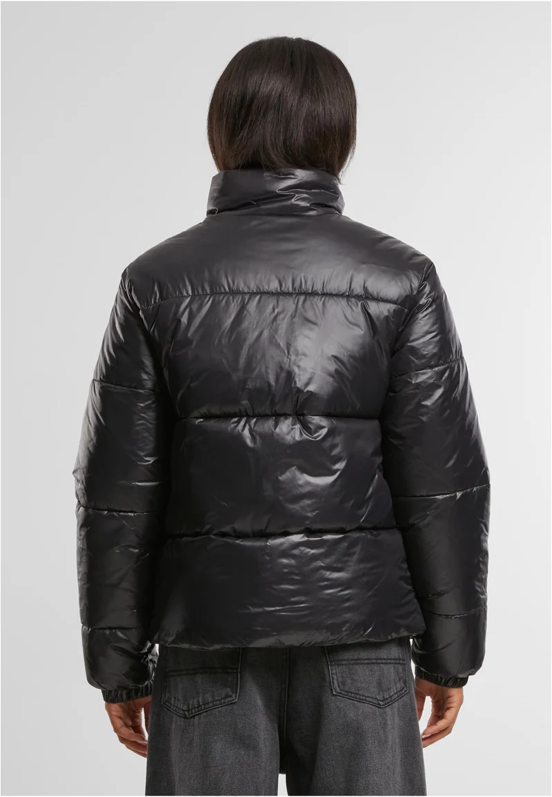 UC Recycled Short Shiny Puffer Jacket