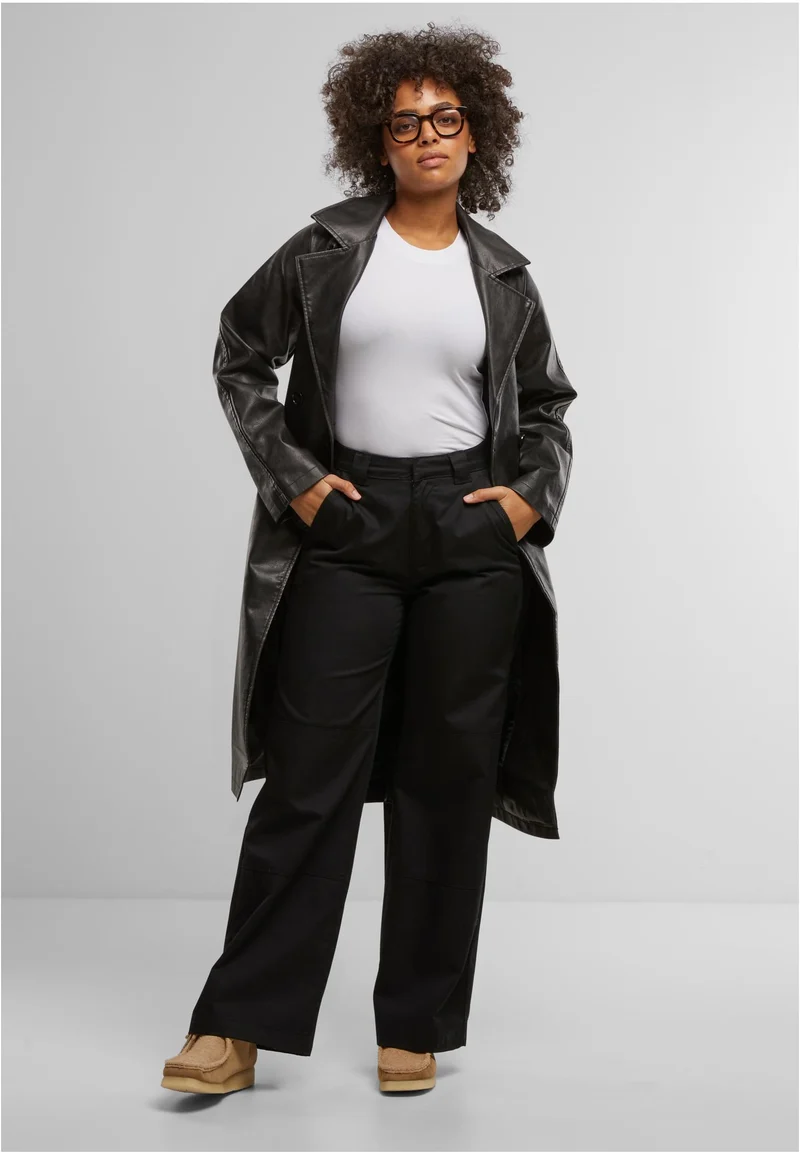 UC Vintage Leather Trenchcoat