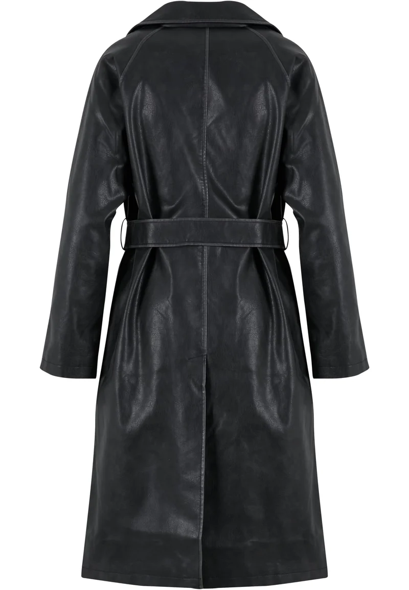 UC Vintage Leather Trenchcoat