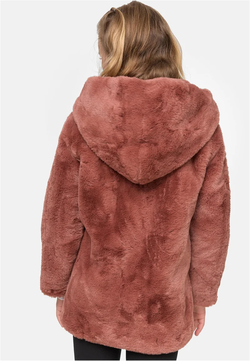 UC Girls Hooded Teddy Coat