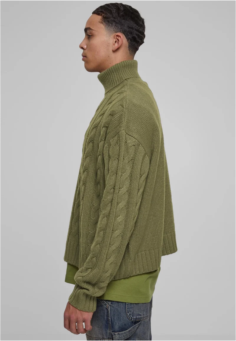 UC Boxy Roll Neck Sweater