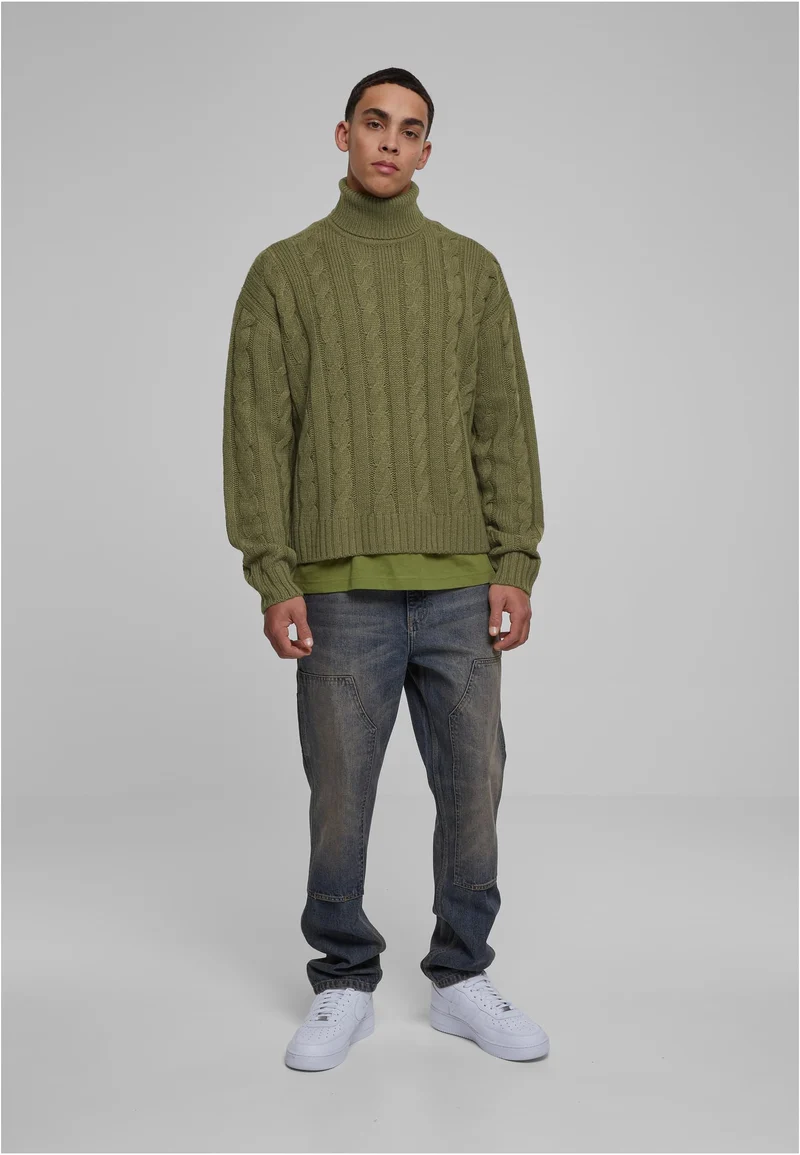 UC Boxy Roll Neck Sweater
