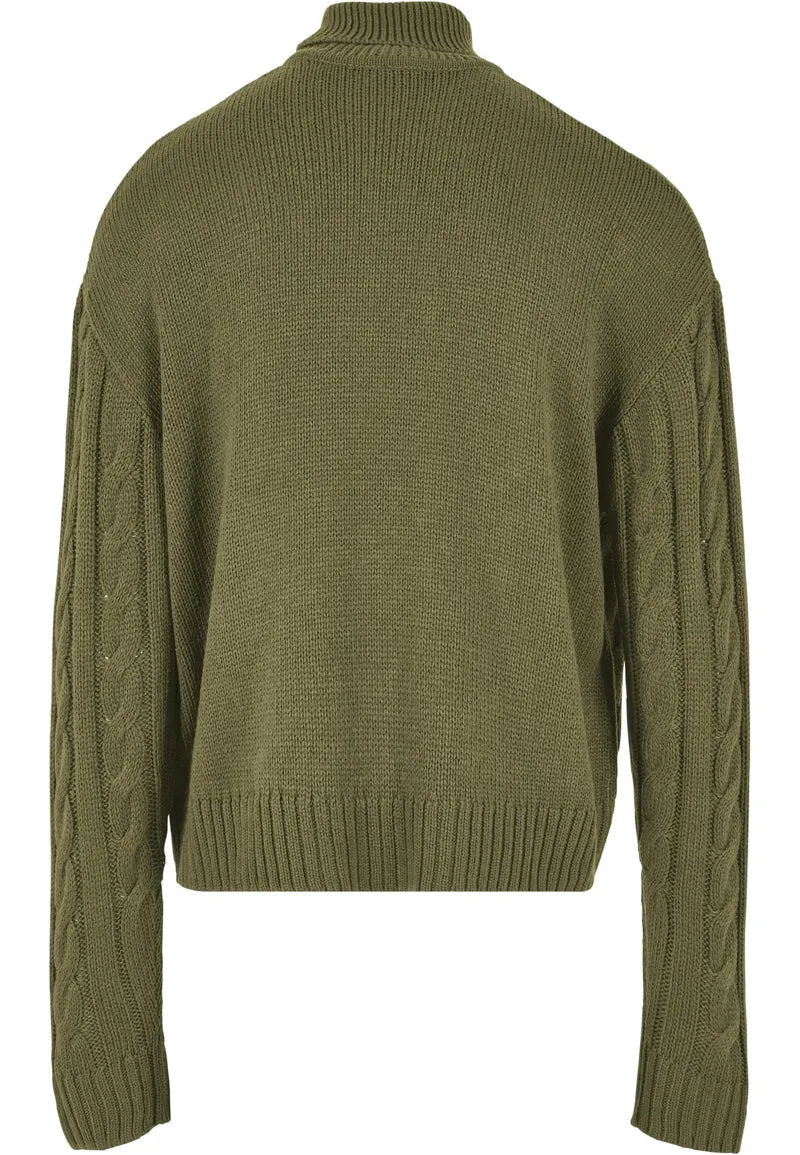 UC Boxy Roll Neck Sweater