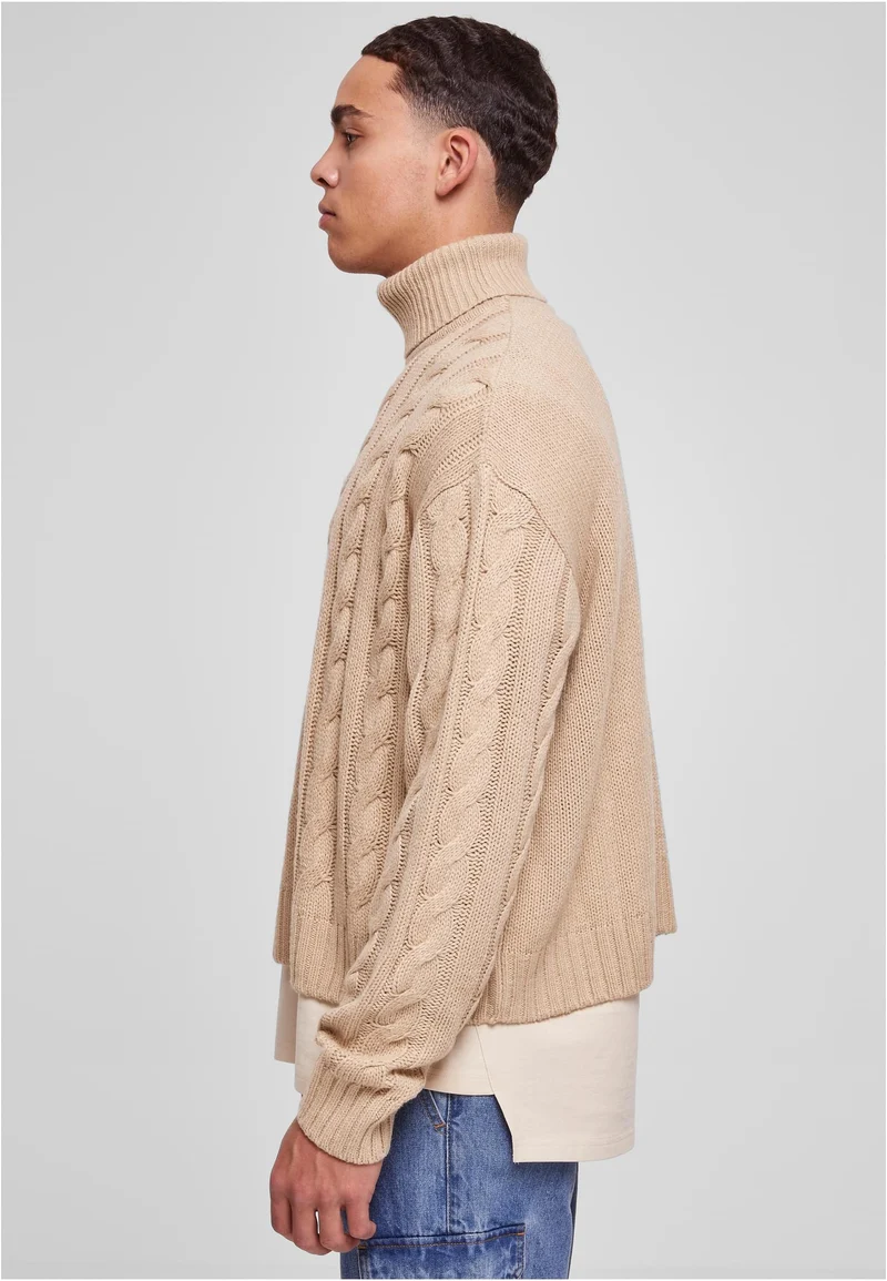 UC Boxy Roll Neck Sweater