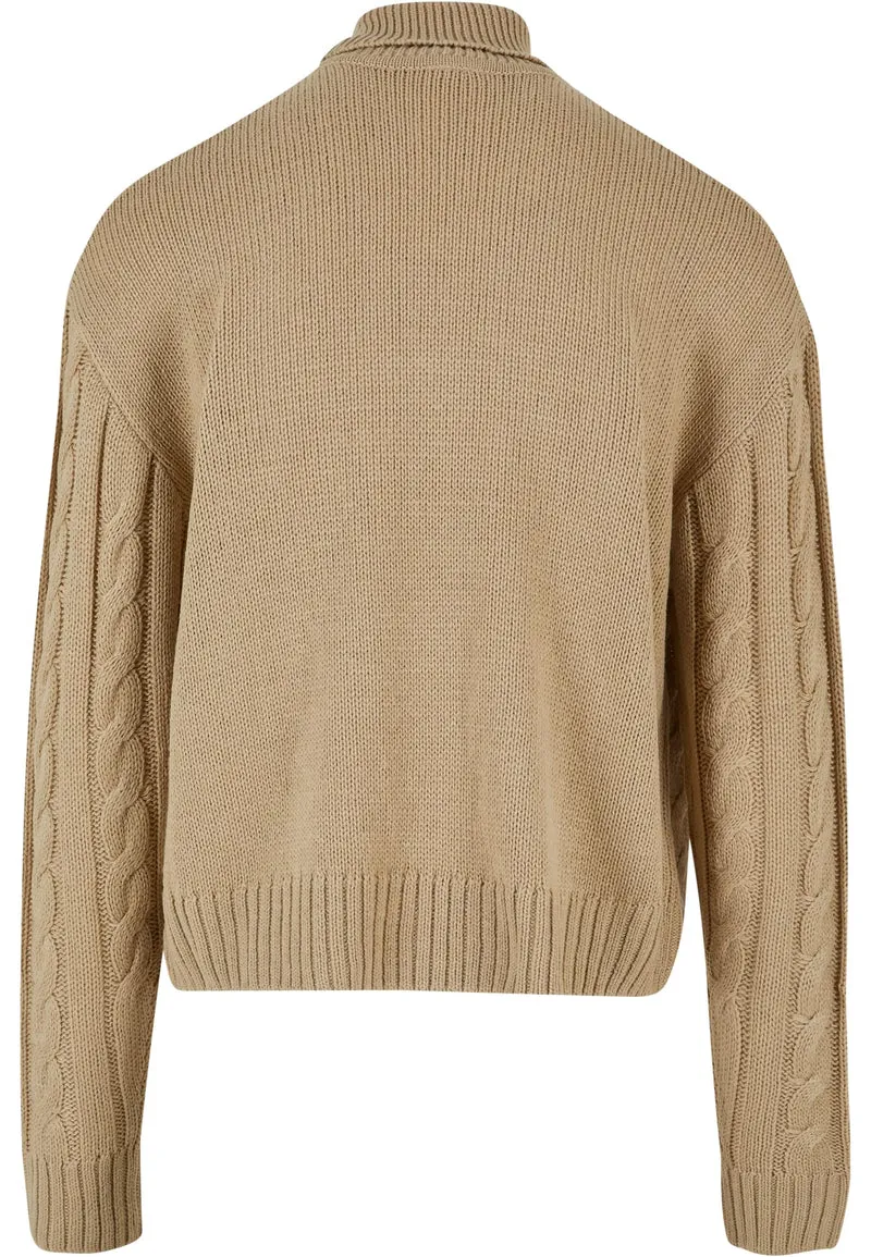 UC Boxy Roll Neck Sweater
