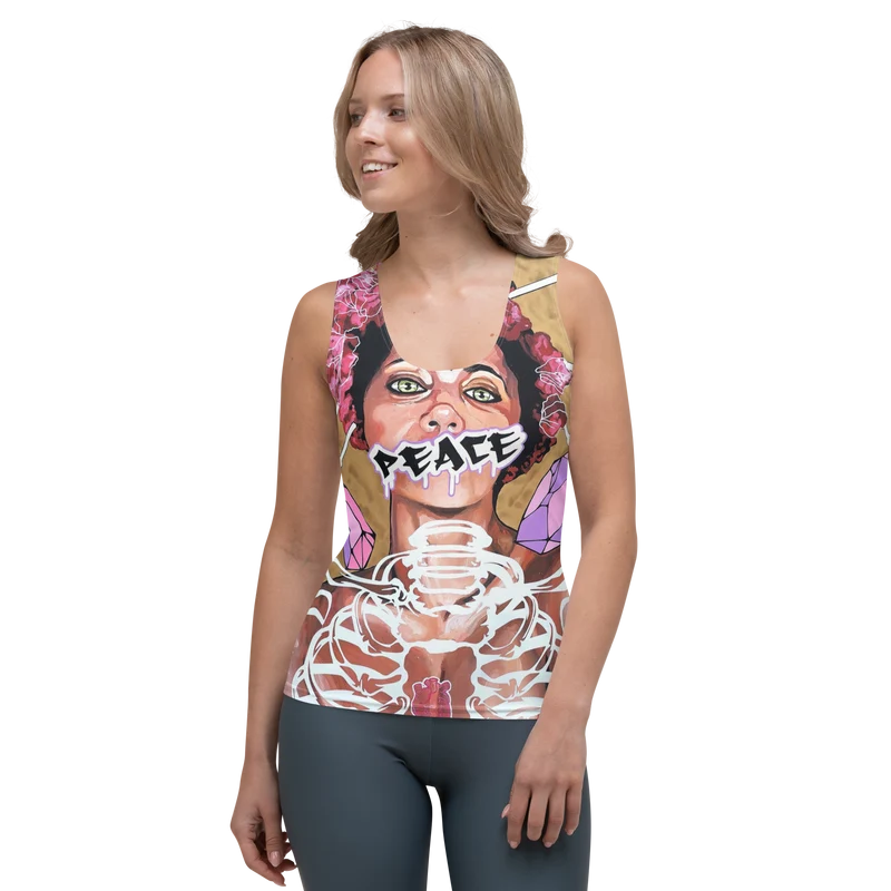 Sublimation-Cut-&-Sew-Tank-Top Peace