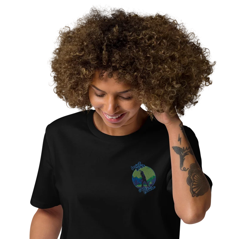 Unisex-Bio-Baumwoll-T-Shirt Point your own future