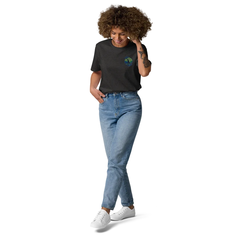 Unisex-Bio-Baumwoll-T-Shirt Point your own future