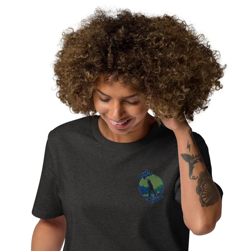 Unisex-Bio-Baumwoll-T-Shirt Point your own future