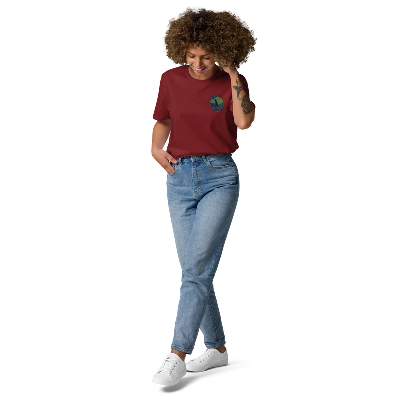 Unisex-Bio-Baumwoll-T-Shirt Point your own future