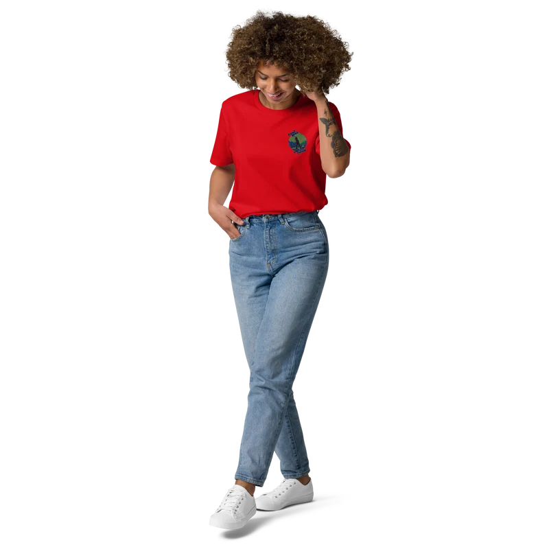 Unisex-Bio-Baumwoll-T-Shirt Point your own future