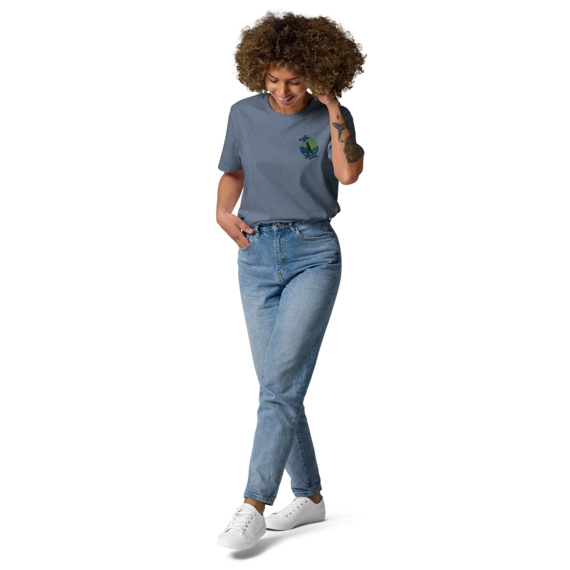 Unisex-Bio-Baumwoll-T-Shirt Point your own future