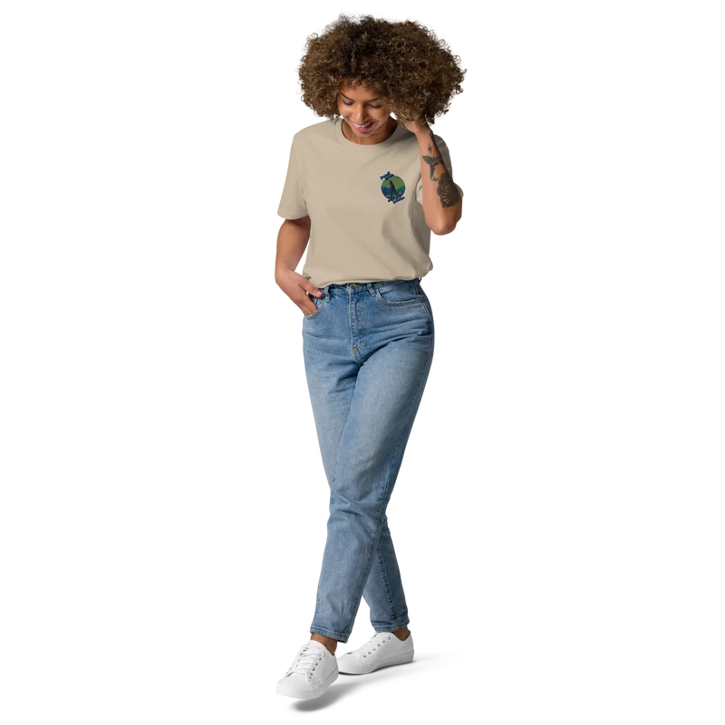 Unisex-Bio-Baumwoll-T-Shirt Point your own future
