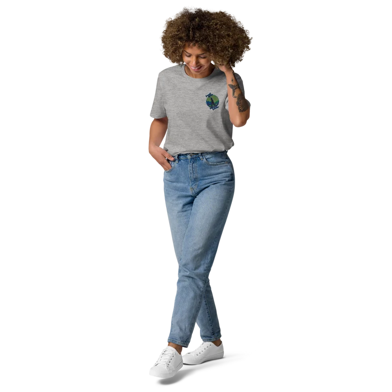 Unisex-Bio-Baumwoll-T-Shirt Point your own future