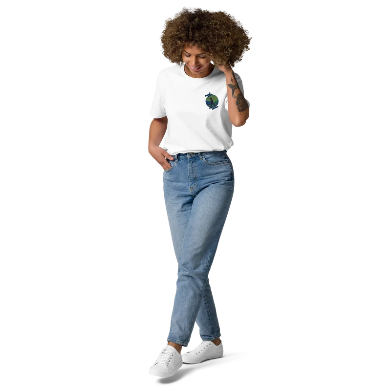 Unisex-Bio-Baumwoll-T-Shirt Point your own future