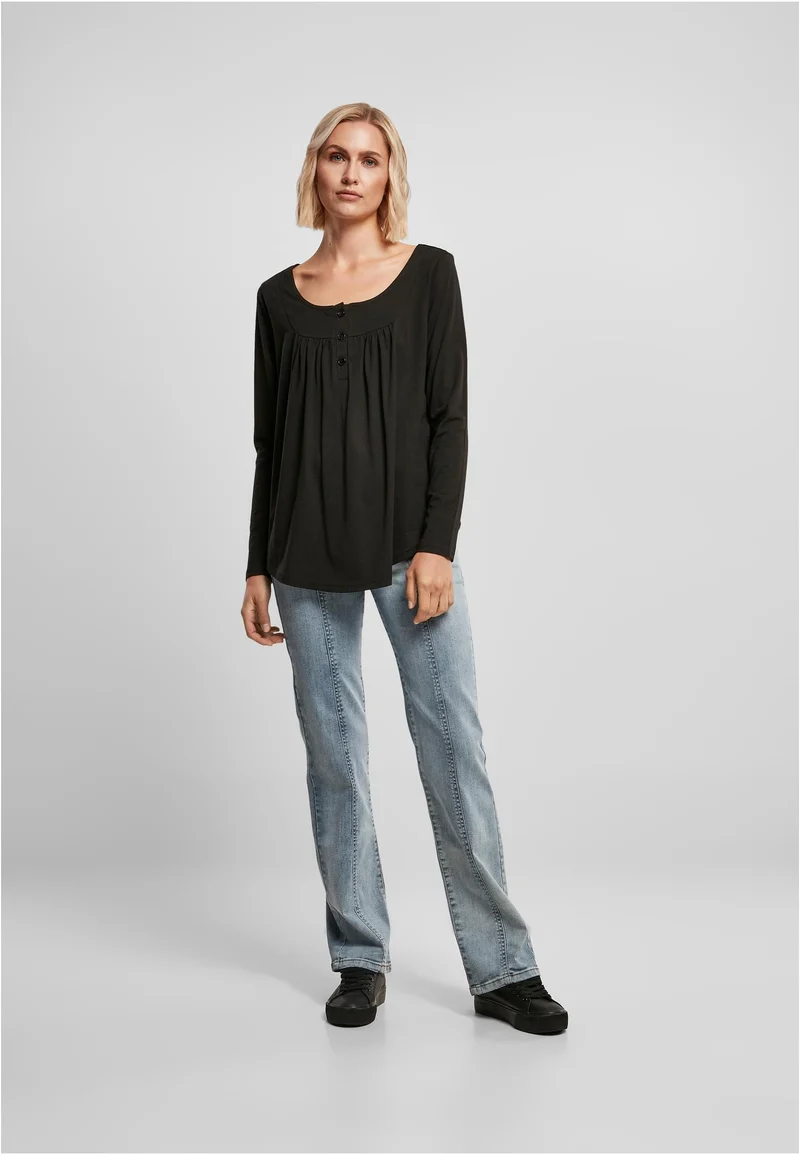 UC Viscose Button Up Longsleeve