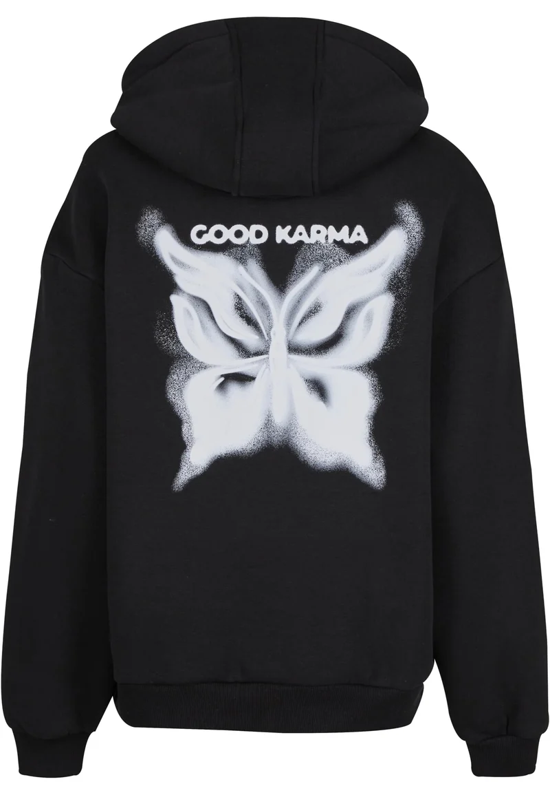 MT Karma Butterfly Ladies Fluffy Hoody