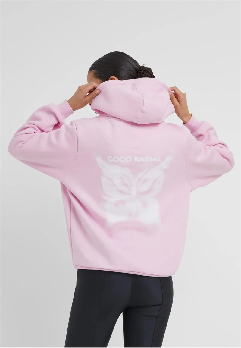 MT Karma Butterfly Ladies Fluffy Hoody