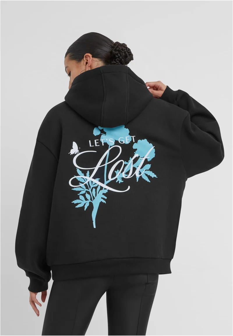 MT Lost Flowers Ladies Fluffy Hoody