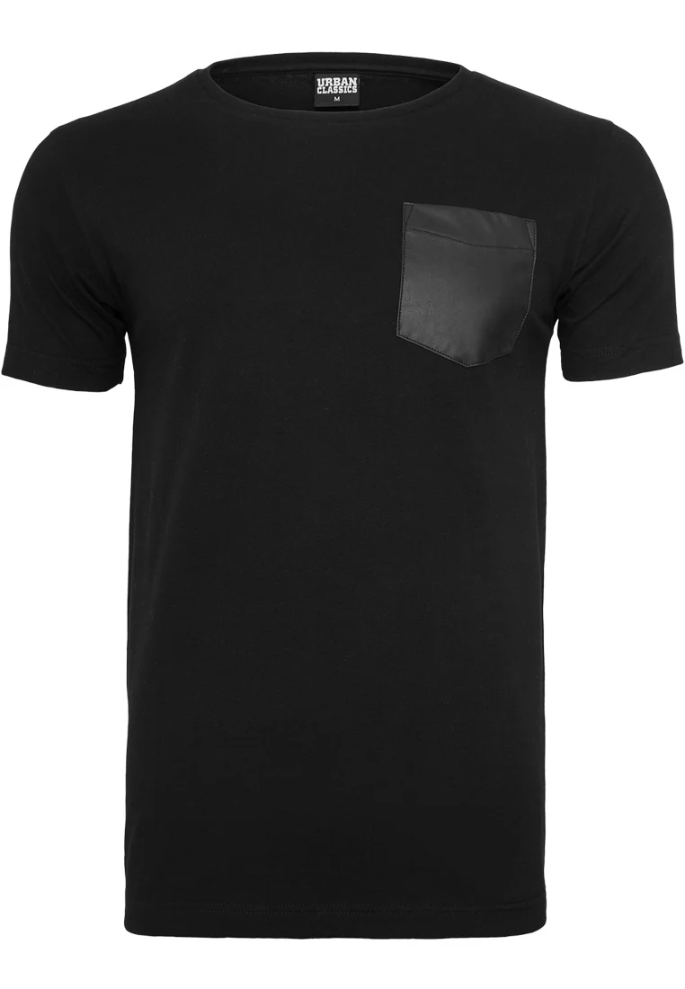 UC Synthetic Leather Pocket Tee