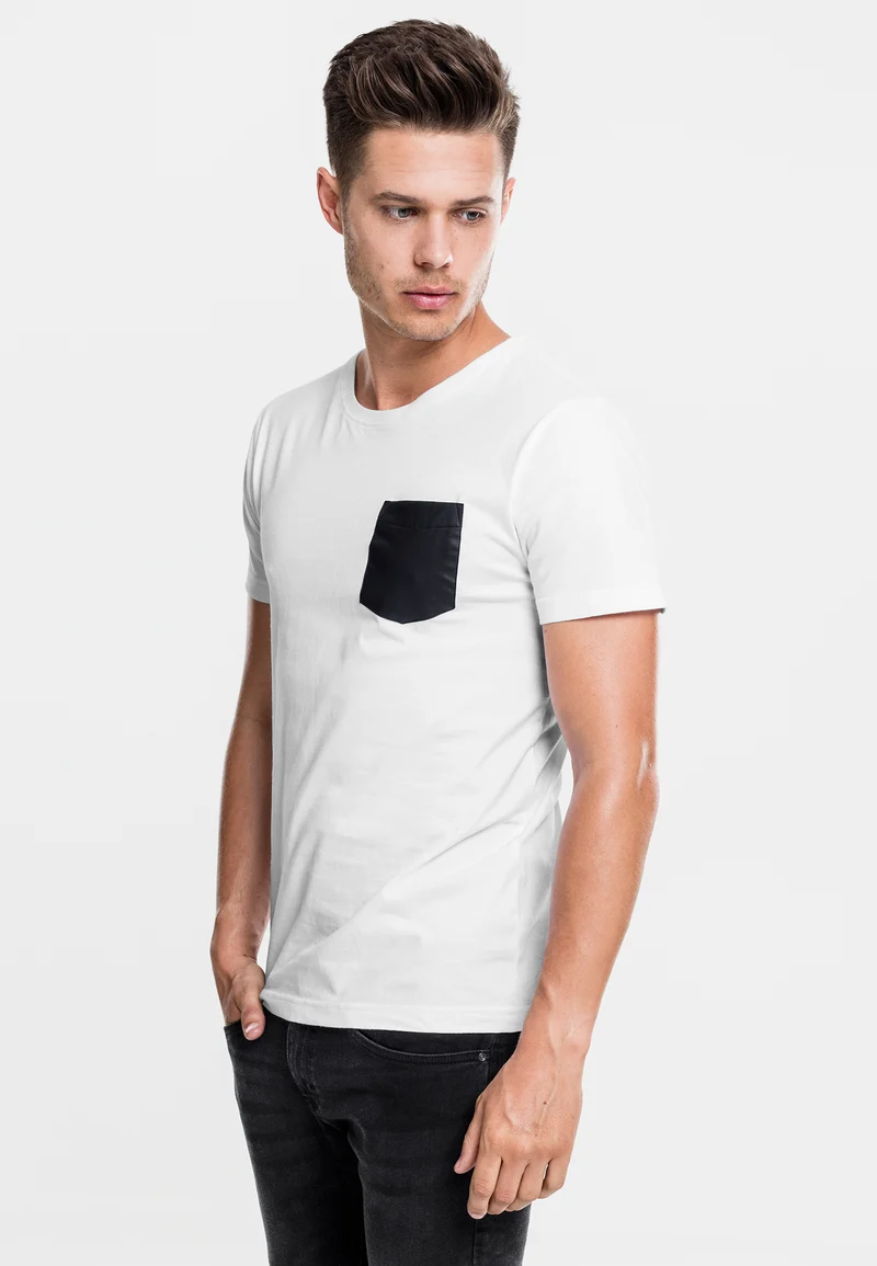 UC Synthetic Leather Pocket Tee