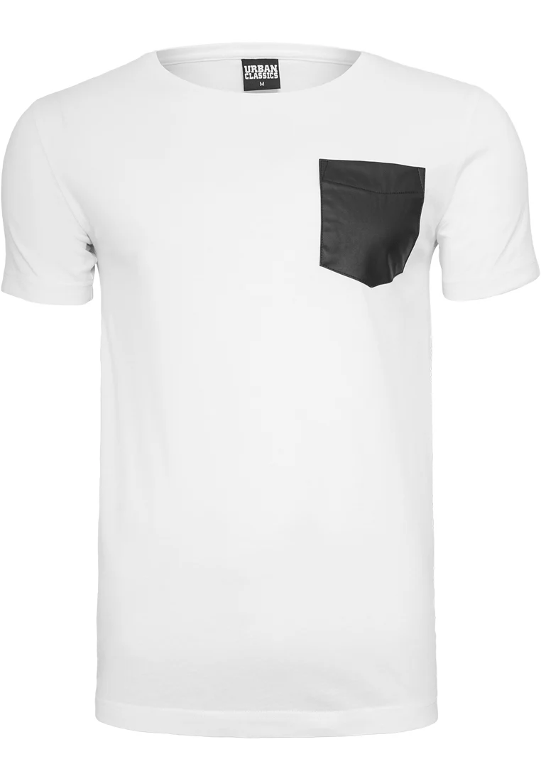 UC Synthetic Leather Pocket Tee