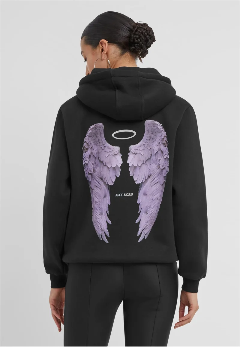 MT Angels Club Ladies Fluffy Hoody