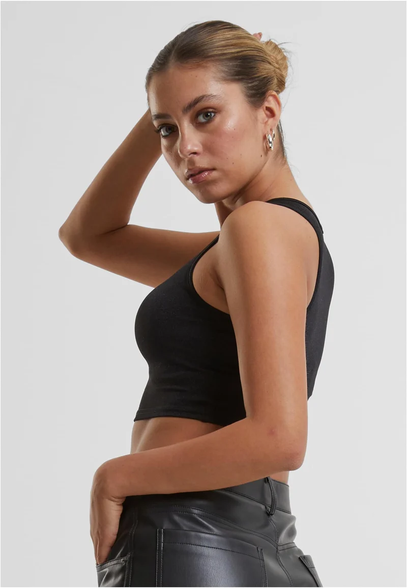 Glitter Cropped Top