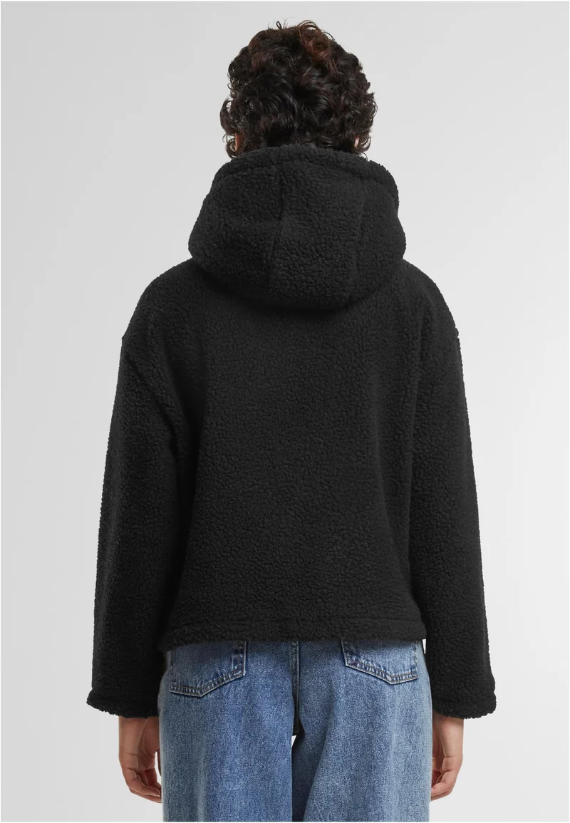 UC Short Hooded Sherpa Jacket