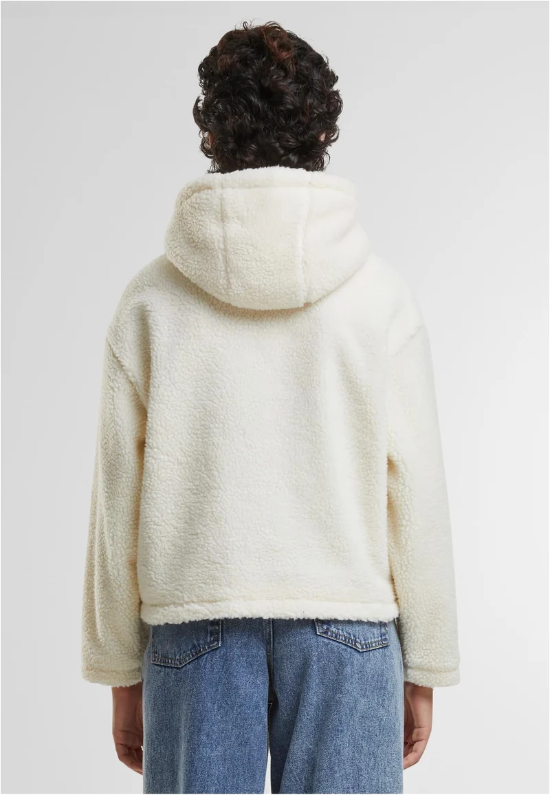 UC Short Hooded Sherpa Jacket