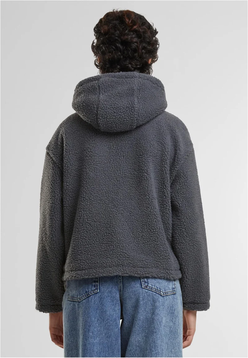 UC Short Hooded Sherpa Jacket