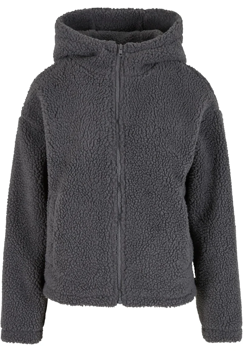 UC Short Hooded Sherpa Jacket