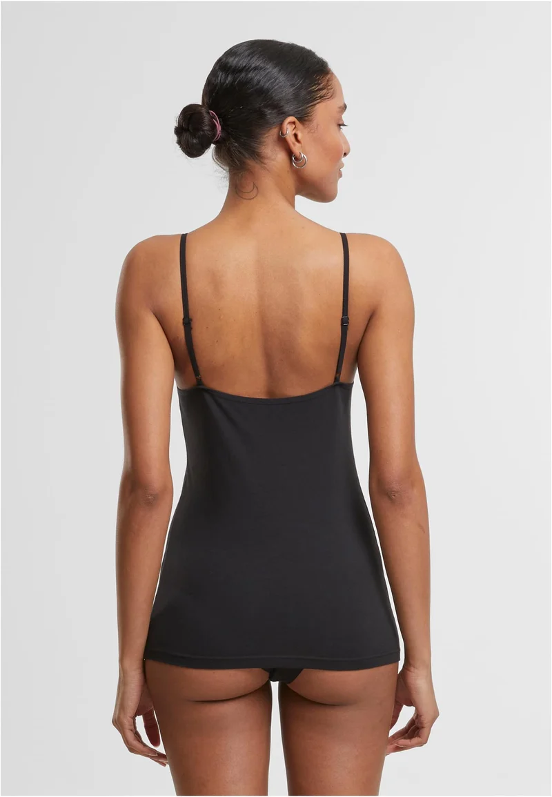 UC Basic Tank Top Cotton Lace 2-Pack