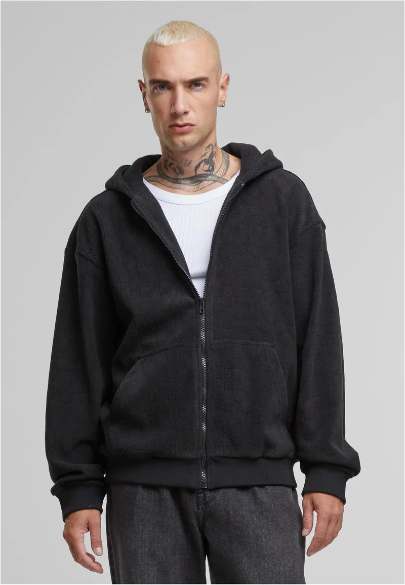 UC Jaquard Velvet Zip-Hoody