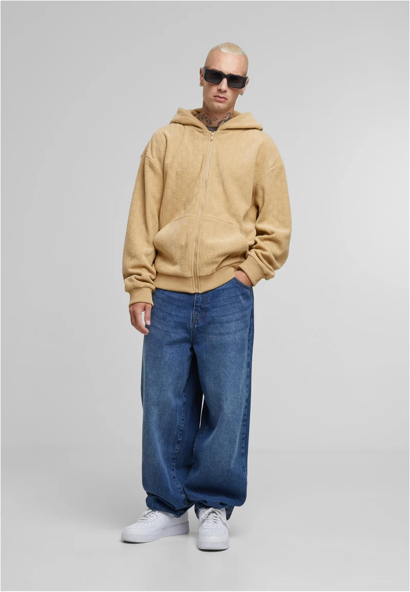 UC Jaquard Velvet Zip-Hoody