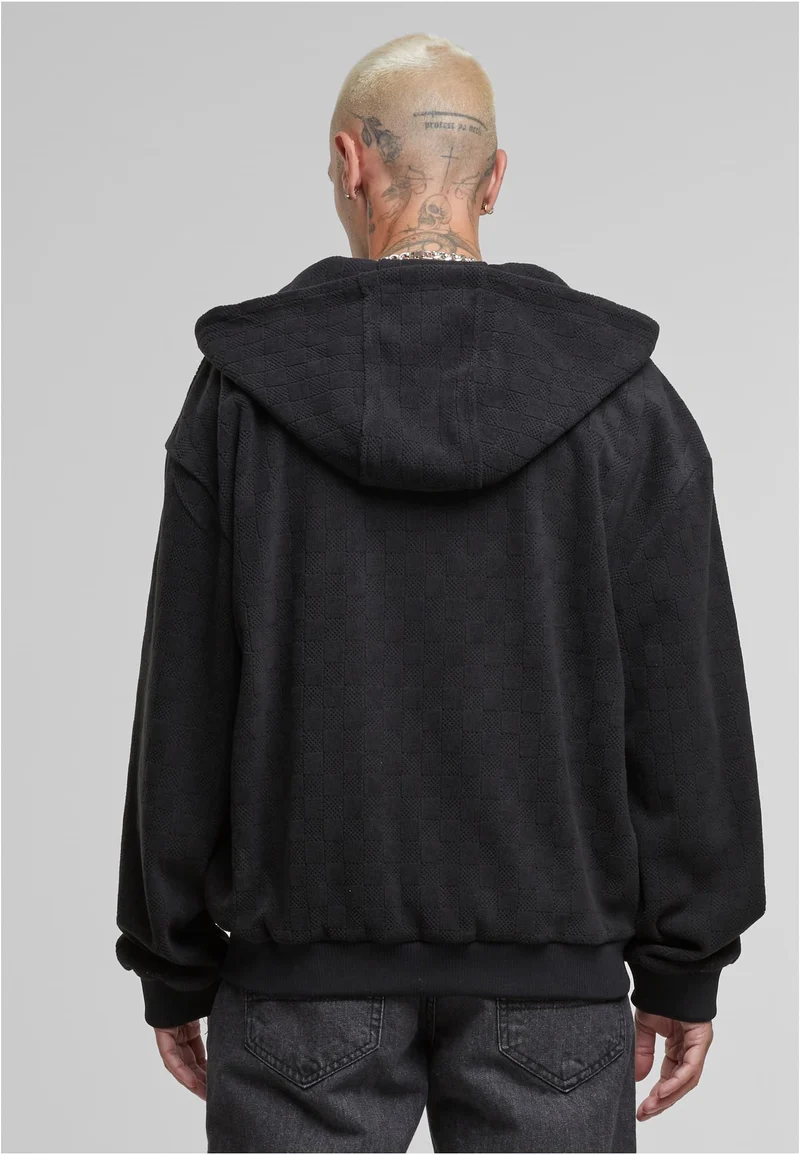 UC Jaquard Velvet Zip-Hoody