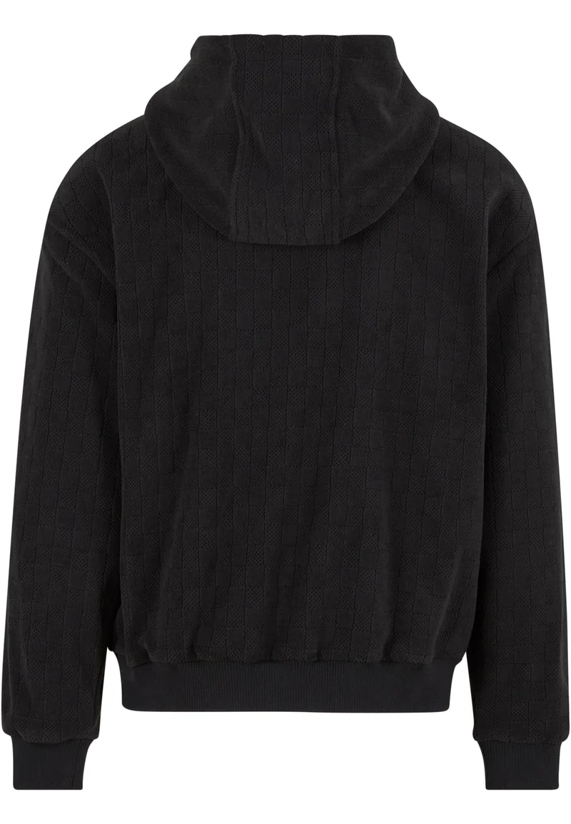 UC Jaquard Velvet Zip-Hoody
