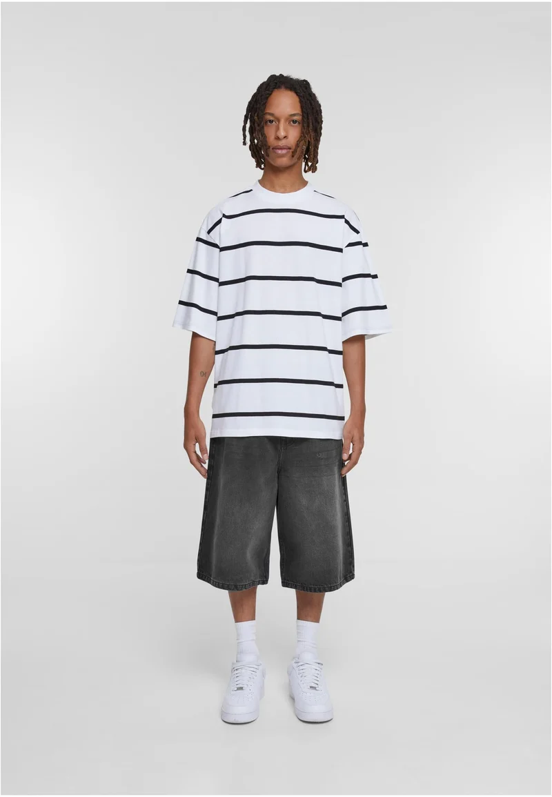 UC Oversized Sleeve Modern Stripe Tee