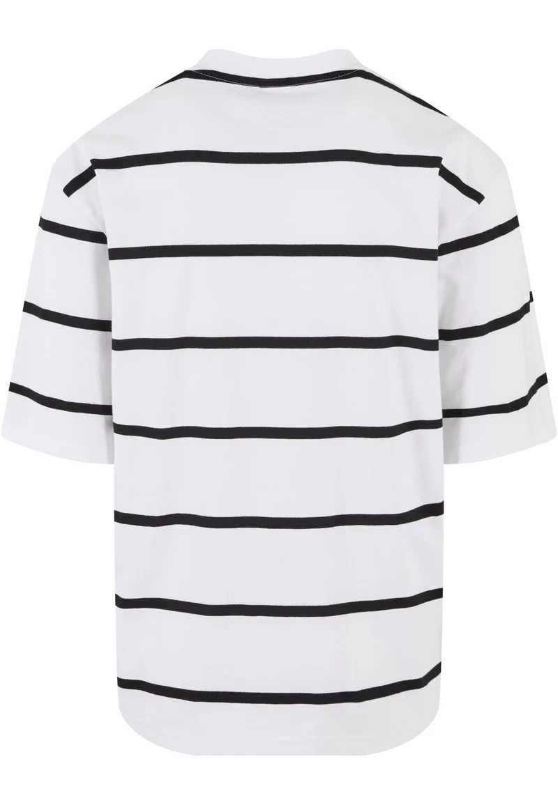 UC Oversized Sleeve Modern Stripe Tee