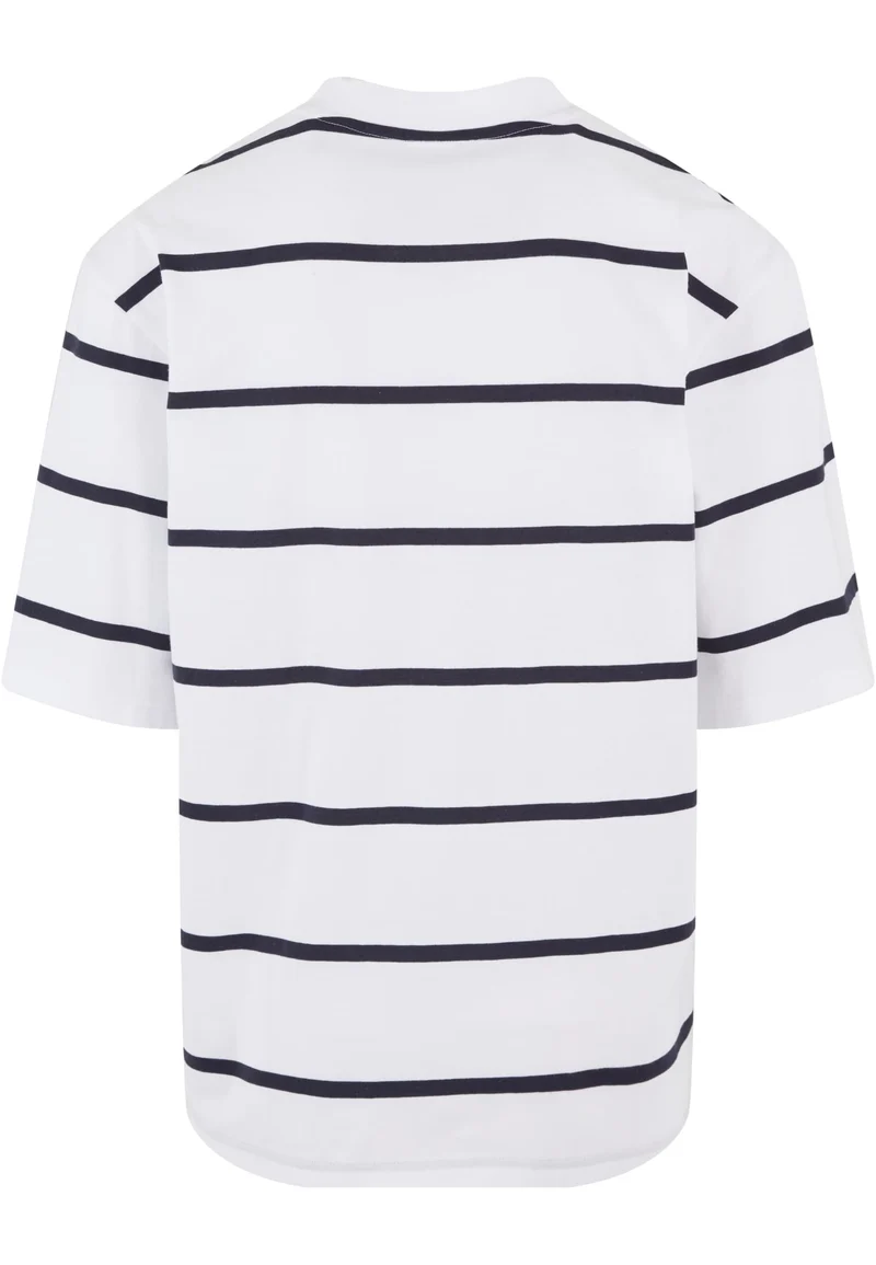 UC Oversized Sleeve Modern Stripe Tee