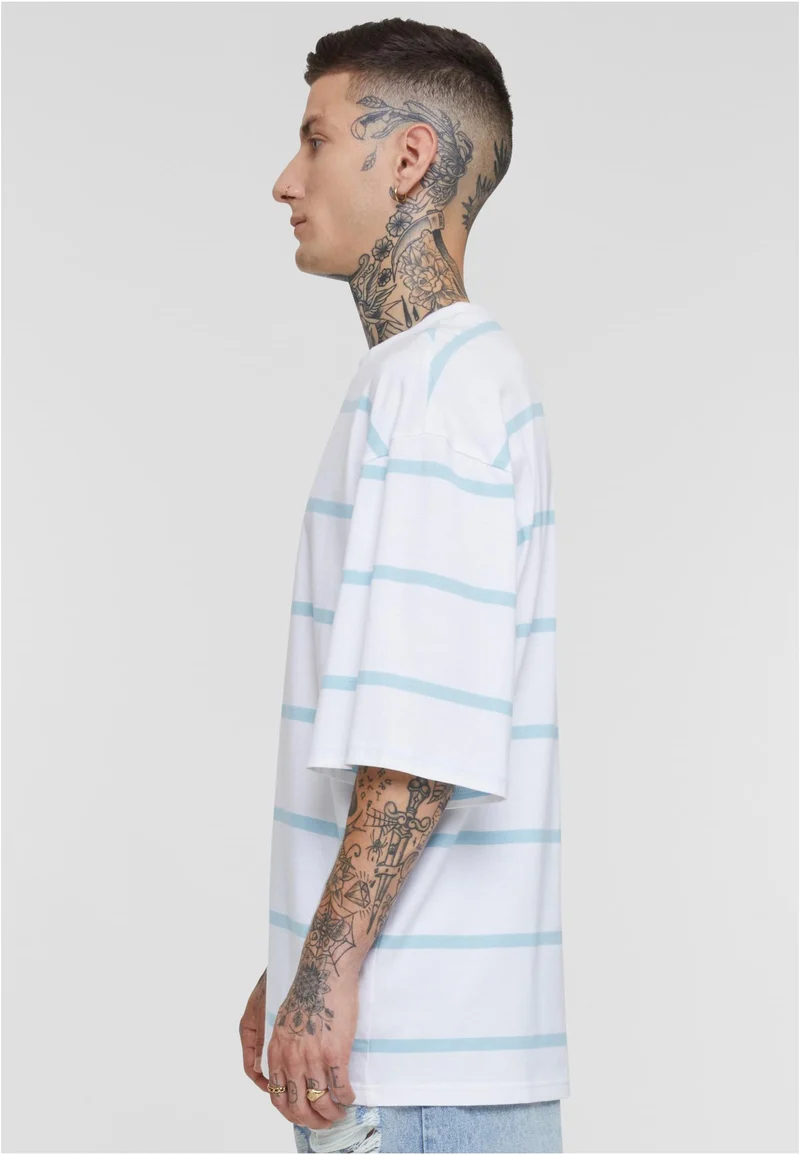 UC Oversized Sleeve Modern Stripe Tee