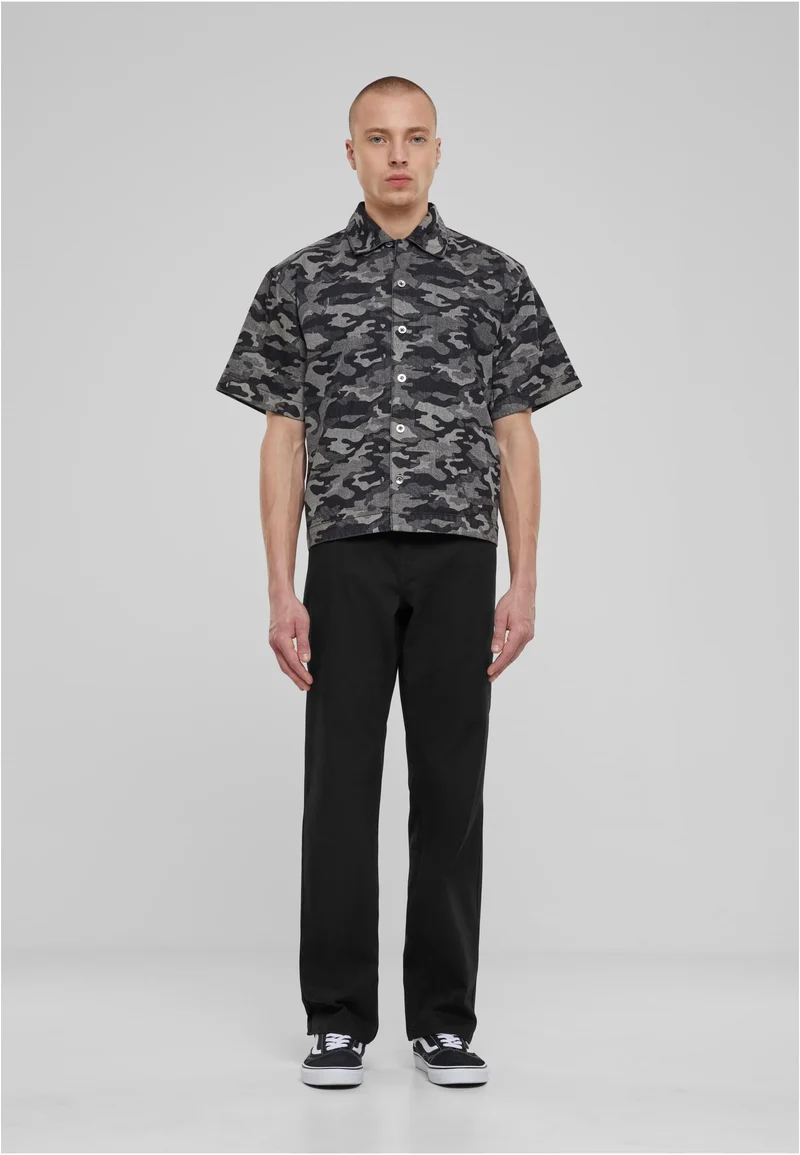 UC Laser Camo Printed Boxy Shirt